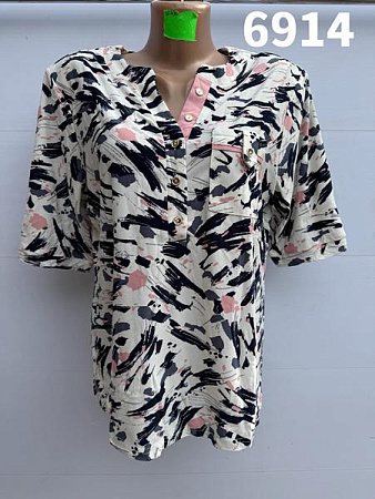 Футболка Gertie 6914 white - делук