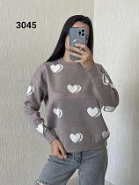 Свитер Fsn 3045 grey - делук