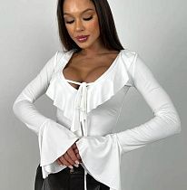 Боди Arina 1596 white - делук