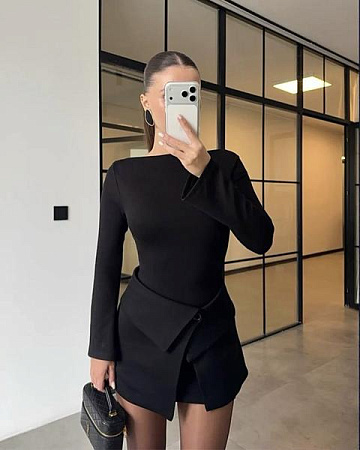 Платье Safina 758 black - делук