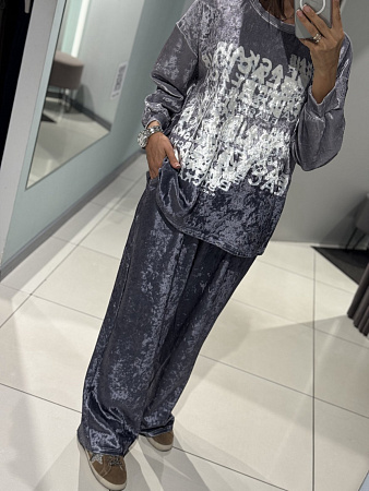 Костюм Спорт Comod 6259-1 d.grey - делук