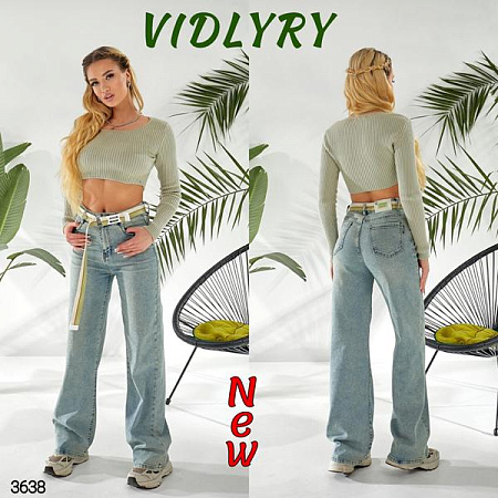 Джинсы Vidlyry 3638 l.blue - делук