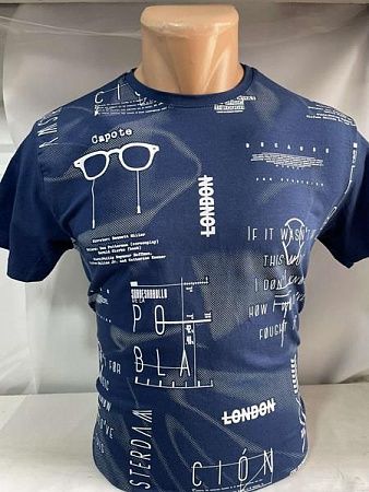 Футболка Sabihina SB665 navy - делук