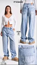 Джинсы Jeans Style 3750-27 l.blue - делук