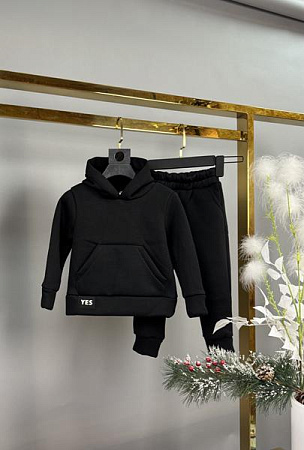 Костюм Спорт Delfinka 433-1 black - делук