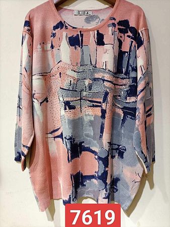 Свитер Lida 7619 peach - делук