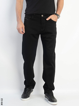 Джинсы Seven Group W02 black - делук