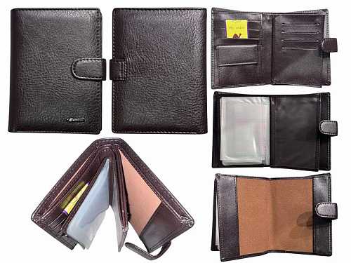 Кошелек Trendshop 66-N302B-5 brown - делук