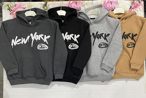 Худи Miki Maki 4226-1 l.grey - делук