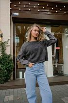 Свитер Little Secret 0580 d.grey - делук