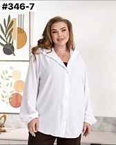 Рубашка Romeo Life 346-7 white - делук