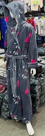 Халат Fili Wear FW57 grey - делук