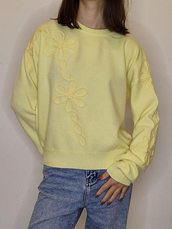Свитер Kosta 76169 yellow - делук