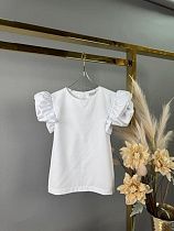 Футболка Delfinka 707 white - делук