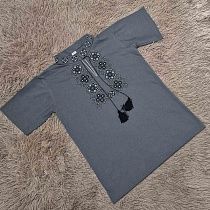 Вышиванка Limerense LM12 grey - делук