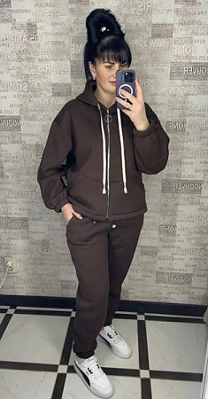 Костюм Спорт Valentina 091 brown - делук