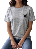 Футболка Levisha 25076 grey - делук