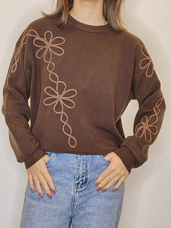 Свитер Kosta 76169 brown - делук