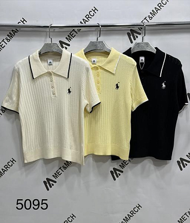 Футболка Met&March 5095 black - делук