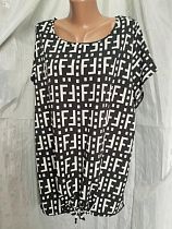 Футболка Galina 541-7 black - делук