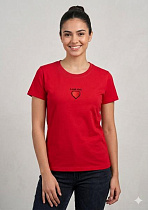 Футболка Newe 2218-1 red - делук