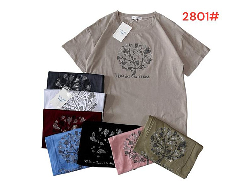 Футболка Katty 2801 mix - делук