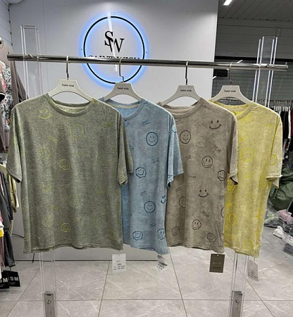 Футболка Saint Wish 612 mix - делук