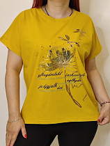 Футболка Kosta KS112 yellow - делук