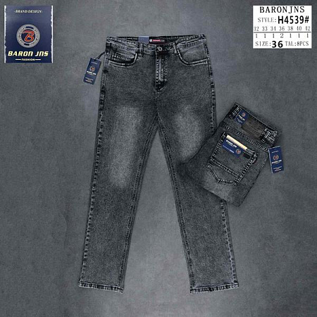 Джинсы God Baron H4539 grey - делук
