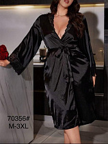 Халат Estima 70356 black - делук