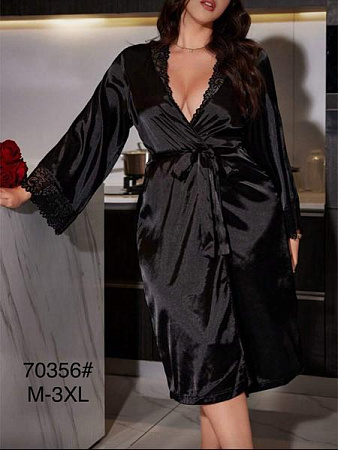 Халат Estima 70356 black - делук