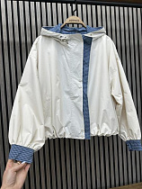 Ветровка Nefertiti NF106 white - делук