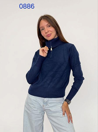 Свитер Fsn 0886 navy - делук