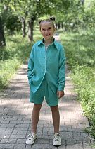 Костюм Lima Kids 2416-1 l.blue - делук