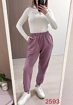Штаны Спорт Fsn 2593 purple - делук