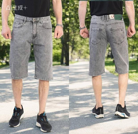 Шорты Lili 19208 l.grey - делук