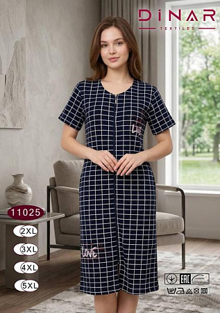 Халат Anion 11025 black - делук