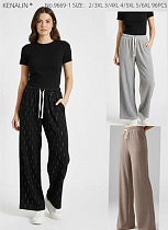 Штаны Спорт Kenalin 9669-1 l.grey - делук