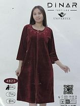 Халат Fili Wear 4823 wine - делук