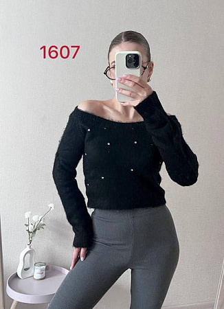 Свитер Fsn 1607 black - делук