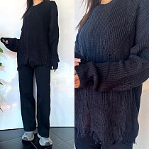 Свитер Three Black Women TB111 black - делук