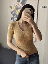 Футболка Fsn 1145 beige - делук