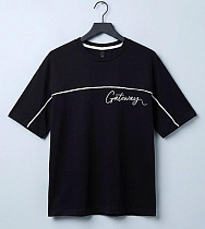 Футболка Dino DN31 black - делук