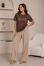 Футболка Global GL238 brown - делук