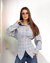 Рубашка Lelis 1090 l.blue - делук