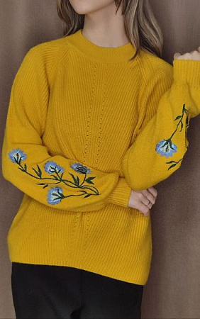 Свитер Kosta 5809 yellow - делук
