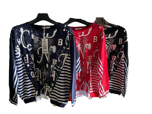 Свитер Immei 6733 navy - делук