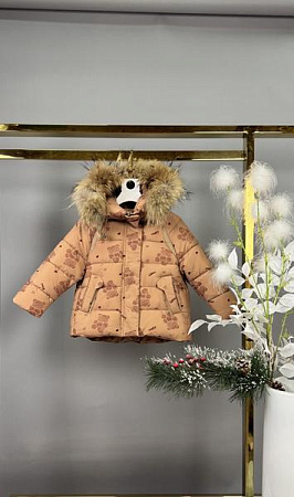 Куртка Delfinka 926 beige - делук