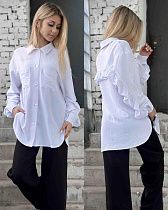 Рубашка Karolina KR279 white - делук