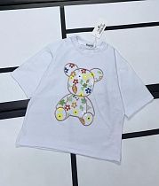 Футболка Kosmy 520-1 white-beige - делук